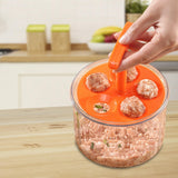 Maxbell Meatball Dispenser Tool DIY Creative Meatball Maker for Hotel Burger Camping