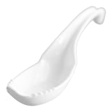 Maxbell Ramen Soup Spoon Multifunctional Tableware Ramen Noodle Soup Spoon with Fork white