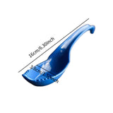 Maxbell Ramen Soup Spoon Multifunctional Tableware Ramen Noodle Soup Spoon with Fork blue