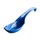 Maxbell Ramen Soup Spoon Multifunctional Tableware Ramen Noodle Soup Spoon with Fork blue