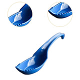 Maxbell Ramen Soup Spoon Multifunctional Tableware Ramen Noodle Soup Spoon with Fork blue