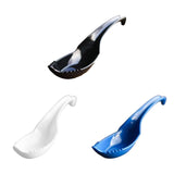 Maxbell Ramen Soup Spoon Multifunctional Tableware Ramen Noodle Soup Spoon with Fork blue