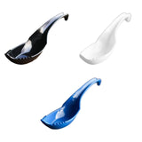Maxbell Ramen Soup Spoon Multifunctional Tableware Ramen Noodle Soup Spoon with Fork blue