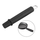 Maxbell Pan Handle Grip Anti-slip Cookware Part for Milk Pans Home Use Yukihira Pans 19cm Black