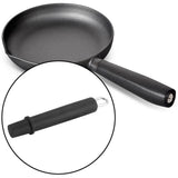 Maxbell Pan Handle Grip Anti-slip Cookware Part for Milk Pans Home Use Yukihira Pans 19cm Black