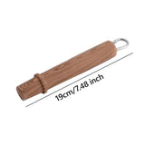 Maxbell Pan Handle Grip Anti-slip Cookware Part for Milk Pans Home Use Yukihira Pans 19cm Brown