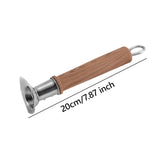Maxbell Pan Handle Grip Anti-slip Cookware Part for Milk Pans Home Use Yukihira Pans 20cm Brown