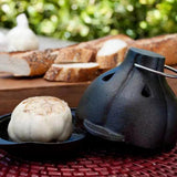 Maxbell Garlic Baker Reusable Mini Cocotte for Kitchen Oven Outdoors BBQ Grill