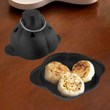 Maxbell Garlic Baker Reusable Mini Cocotte for Kitchen Oven Outdoors BBQ Grill