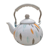 Maxbell Enamel Tea Kettle 3L Coffee Pot Water Kettle for Kitchen Decor Household Tea