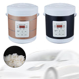 Maxbell Electric Rice Cooker 1.6L Electric Cooking Machine for Trucks Camping Travel Gold