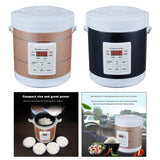 Maxbell Electric Rice Cooker 1.6L Electric Cooking Machine for Trucks Camping Travel Gold