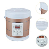 Maxbell Electric Rice Cooker 1.6L Electric Cooking Machine for Trucks Camping Travel Gold