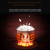 Maxbell Electric Rice Cooker 1.6L Electric Cooking Machine for Trucks Camping Travel Gold