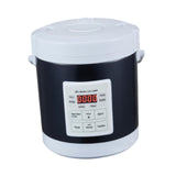 Maxbell Electric Rice Cooker 1.6L Electric Cooking Machine for Trucks Camping Travel Dark Blue