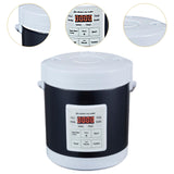 Maxbell Electric Rice Cooker 1.6L Electric Cooking Machine for Trucks Camping Travel Dark Blue