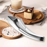 Maxbell Stainless Steel Serving Tongs Food Clamp Buffet Tongs for Food Salad Parties Argent