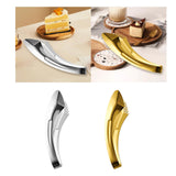 Maxbell Stainless Steel Serving Tongs Food Clamp Buffet Tongs for Food Salad Parties Argent