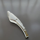 Maxbell Stainless Steel Serving Tongs Food Clamp Buffet Tongs for Food Salad Parties Argent
