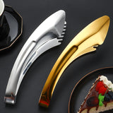 Maxbell Stainless Steel Serving Tongs Food Clamp Buffet Tongs for Food Salad Parties Argent