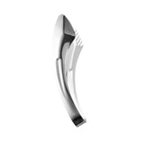 Maxbell Stainless Steel Serving Tongs Food Clamp Buffet Tongs for Food Salad Parties Argent