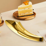Maxbell Stainless Steel Serving Tongs Food Clamp Buffet Tongs for Food Salad Parties Gold