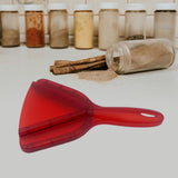 Maxbell Jar Opener Unique Easy Grip Manual Jar Lid Opener for Elderly Men Weak Hands Red