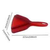 Maxbell Jar Opener Unique Easy Grip Manual Jar Lid Opener for Elderly Men Weak Hands Red