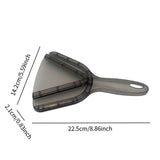 Maxbell Jar Opener Unique Easy Grip Manual Jar Lid Opener for Elderly Men Weak Hands Gray