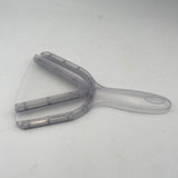 Maxbell Jar Opener Unique Easy Grip Manual Jar Lid Opener for Elderly Men Weak Hands Clear