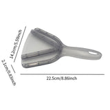 Maxbell Jar Opener Unique Easy Grip Manual Jar Lid Opener for Elderly Men Weak Hands Clear