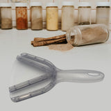 Maxbell Jar Opener Unique Easy Grip Manual Jar Lid Opener for Elderly Men Weak Hands Clear
