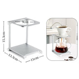 Maxbell Foldable Aluminum Hand Brew Bracket Small Manual Coffee Maker Stand for Home