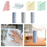 Maxbell Thick Lazy Rags Living Room Reusable Cleaning Cloth for Dishes Pot Appliance rose pink