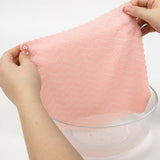 Maxbell Thick Lazy Rags Living Room Reusable Cleaning Cloth for Dishes Pot Appliance rose pink