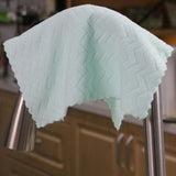 Maxbell Thick Lazy Rags Living Room Reusable Cleaning Cloth for Dishes Pot Appliance green