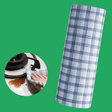 Maxbell Thick Lazy Rags Living Room Reusable Cleaning Cloth for Dishes Pot Appliance Plaid