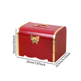 Maxbell Wooden Piggy Bank Wooden Saving Box for Children Gifts Home Decoration Party M