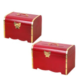 Maxbell Wooden Piggy Bank Wooden Saving Box for Children Gifts Home Decoration Party M