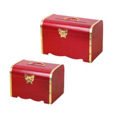 Maxbell Wooden Piggy Bank Wooden Saving Box for Children Gifts Home Decoration Party M
