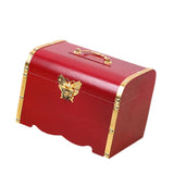 Maxbell Wooden Piggy Bank Wooden Saving Box for Children Gifts Home Decoration Party M