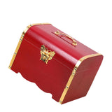 Maxbell Wooden Piggy Bank Wooden Saving Box for Children Gifts Home Decoration Party M
