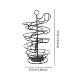 Maxbell Spiral Egg Dispenser Rack Eggs Container Egg Holder for Cabinet Counter Home