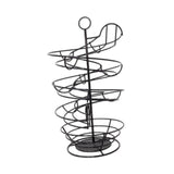 Maxbell Spiral Egg Dispenser Rack Eggs Container Egg Holder for Cabinet Counter Home