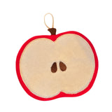 Maxbell Hand Towel Coral Velvet Hanging Kitchen Towel for Kitchen Bathroom Home Red