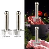 Maxbell Meat Tenderizer Save Effort Sturdy Cooking Utensils for Home Restaurant Fish 18 Pins