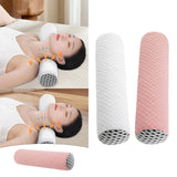 Maxbell Buckwheat Pillow Neck Pillow Soft Sleep Pillow for Apartment Hotel Men Women White