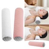 Maxbell Buckwheat Pillow Neck Pillow Soft Sleep Pillow for Apartment Hotel Men Women White
