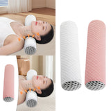 Maxbell Buckwheat Pillow Neck Pillow Soft Sleep Pillow for Apartment Hotel Men Women White