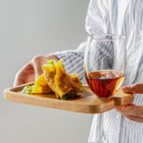 Maxbell Wine Appetizer Plates Wooden Cheese Board for Cocktail Party for Bar Wedding